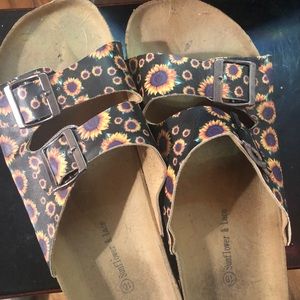 Sunflower sandals